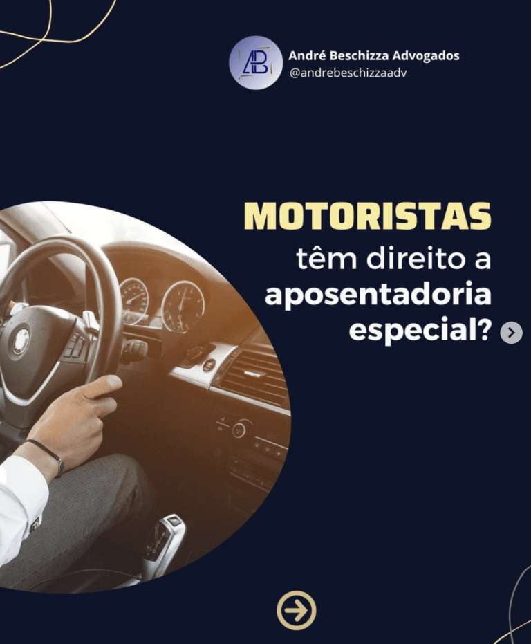 aposentadoria especial motorista
