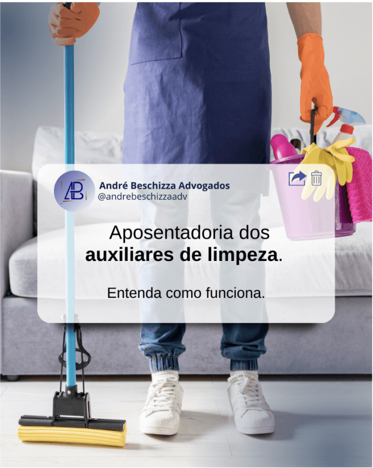 auxiliar de limpeza tem direito a aposentadoria especial