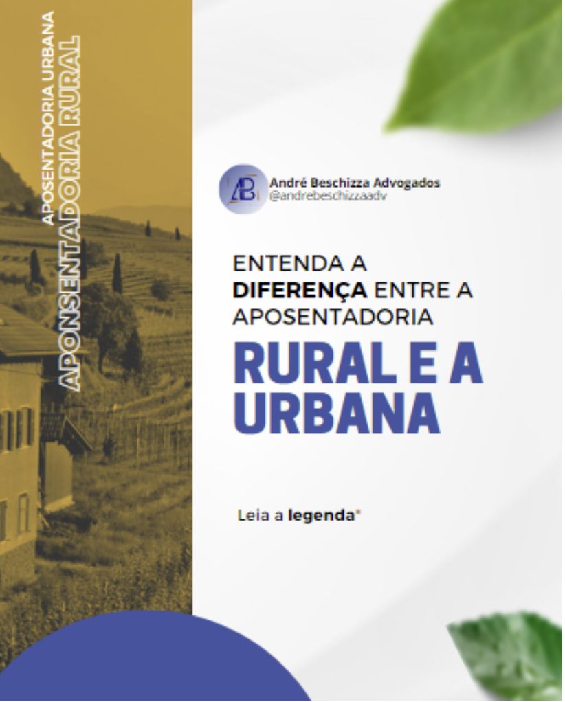 aposentadoria rural e urbana