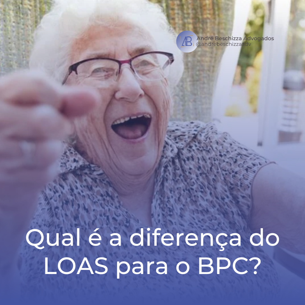 Qual é a diferença do LOAS para o BPC?