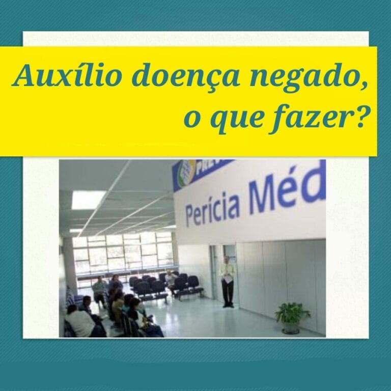 auxilio doença negado