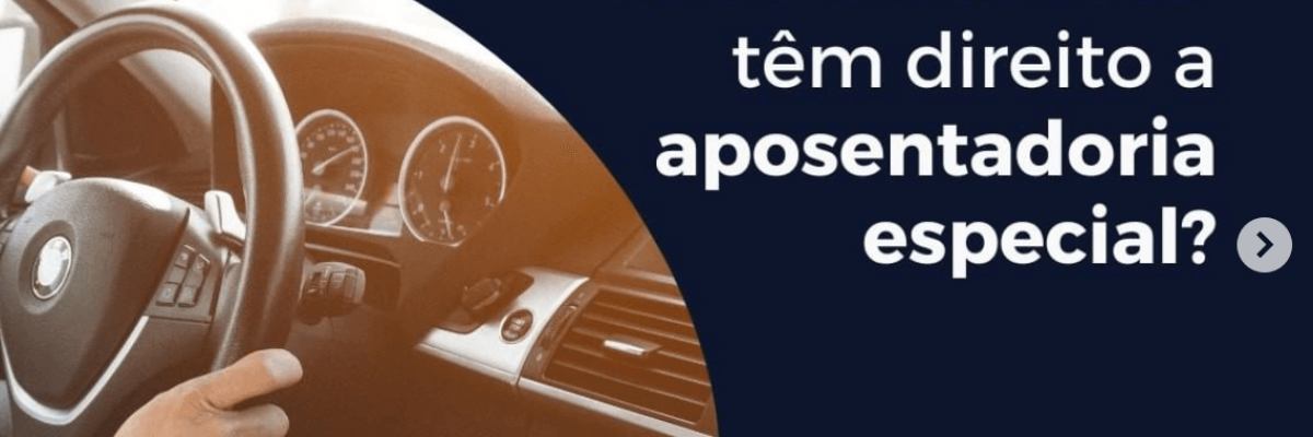 aposentadoria especial motorista
