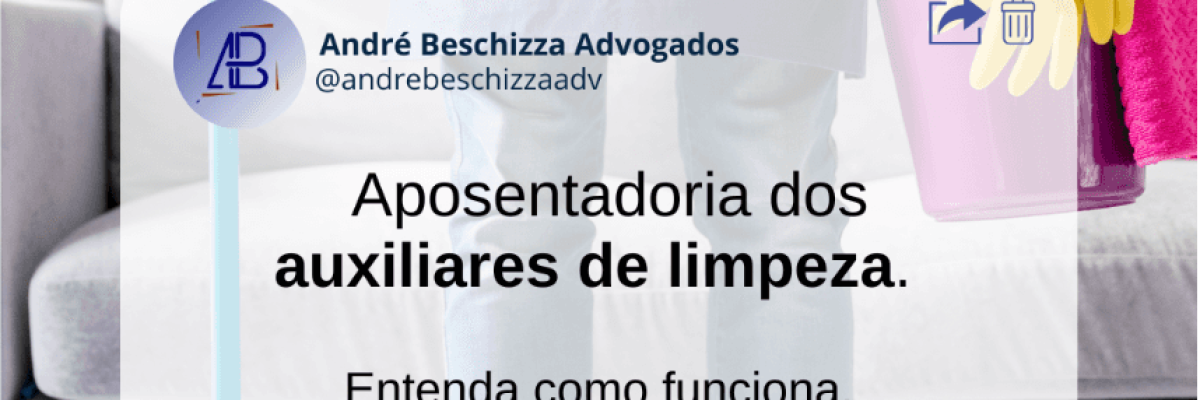 auxiliar de limpeza tem direito a aposentadoria especial